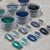 High-Gloss Titanium Gold Mirror Nail Art Powder - Ocean Star Glitter
