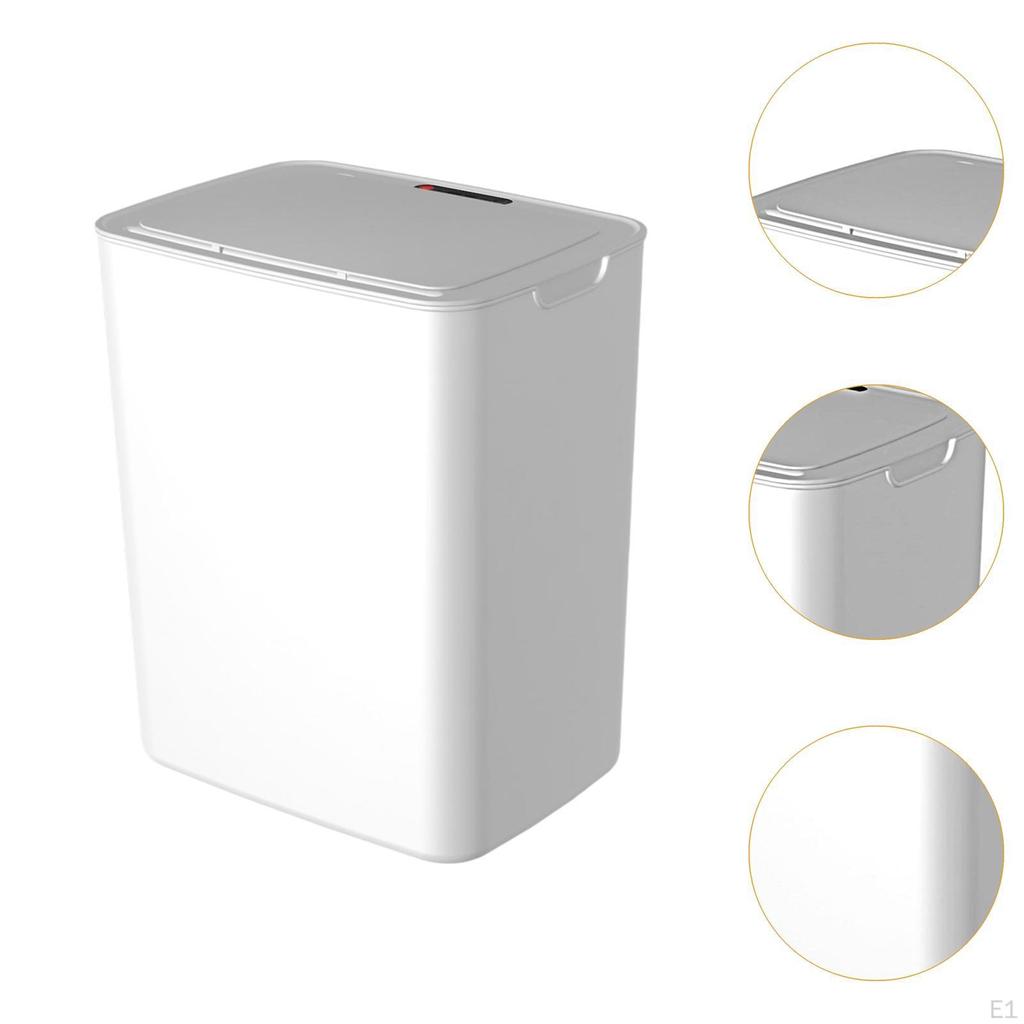 Intelligent Trash Bin Home Use Waste Container Dustbin Large Capacity Wastebasket Kitchen