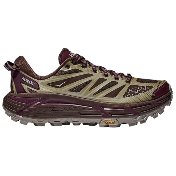 HOKA ONE ONE Mafate Speed 2 Cushioning Abrasion Resistant Breathable Lightweight Low top Casual Running Shoes Unisex 1126851-WMW