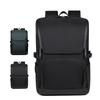 TS JYL Laptop bag,Business Nylon Backpack Men Commute Laptop Bag Casual Leather Travel Pack