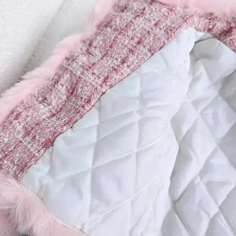 Frühling Winter Mädchen Kinder 2 Stücke Tweed Kleidung Sets Mode Kinder Anzüge für 1-10 Jahre kinder Baumwolle Gefütterte Jacke Mantel + Rock