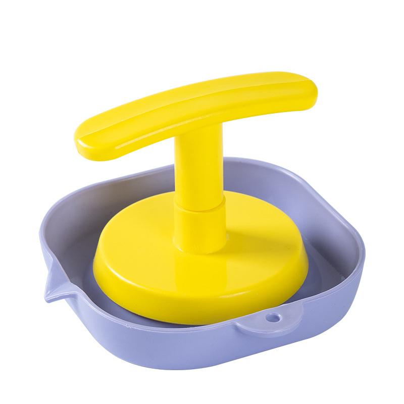 

Ручная терка для имбиря, тарелка, ручная мельница, чеснокодавилка, портативная, для моркови, имбиря, измельчение прикорма, кухонный инструмент жёлтый