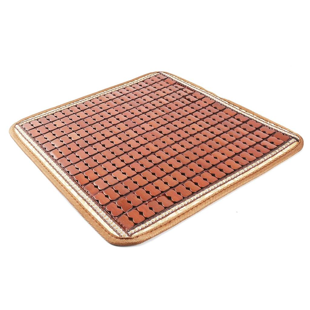 Waves Bamboo Cushion Comfortable Breathable Cool Cool Eco Office Chair Car Car Seat Cushion 45cm45cm Non-slip