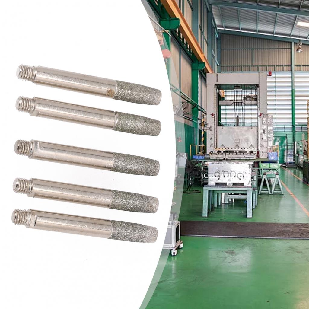 50mm Chain Sharpening Jig 5pcs Silver Wear Resistance