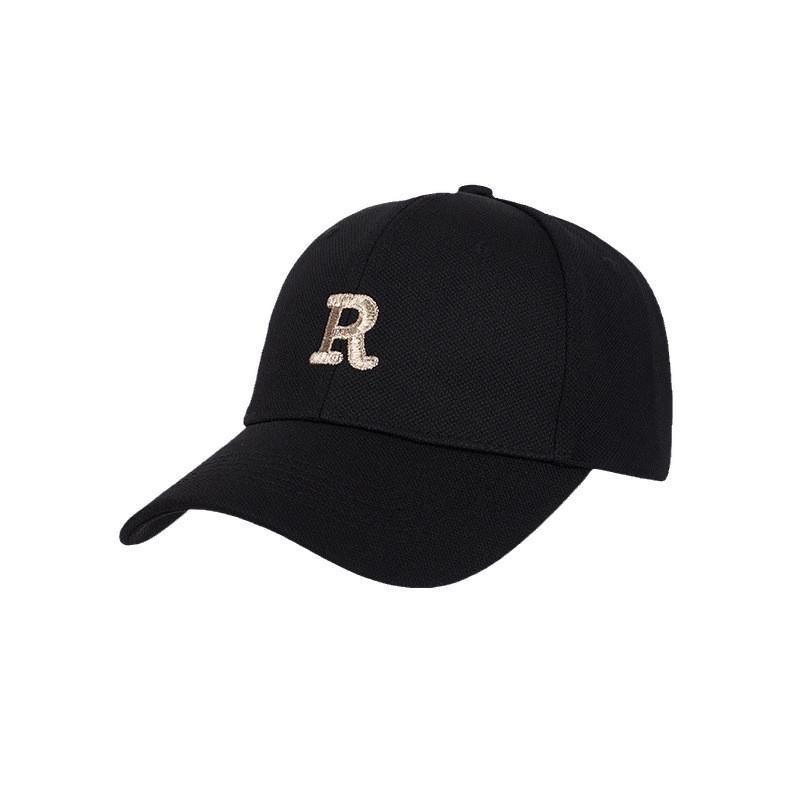 Cotton Baseball Cap With Embroidered Letters For Men Women Sun Protection