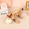 Cartoon Animal Pencil Case Lion Tiger Bear Plush Doll Pen Pouch Cosmetic Bag Desktop Storage Bag School Supplies Stationery Box
