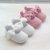 New Style Wool Flower Soft Sole Baby Princess Walker Shoes for Spring & Autumn