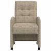 Dining Chairs with Casters 2 pcs Light Grey 58 x 67 x 97 cm