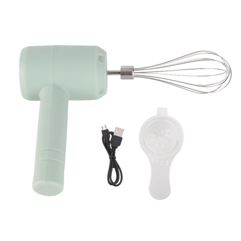 Electric Hand Mixer Automatic USB Rechargeable Portable Cordless Handheld Mixer For Baking Cake Egg Cream