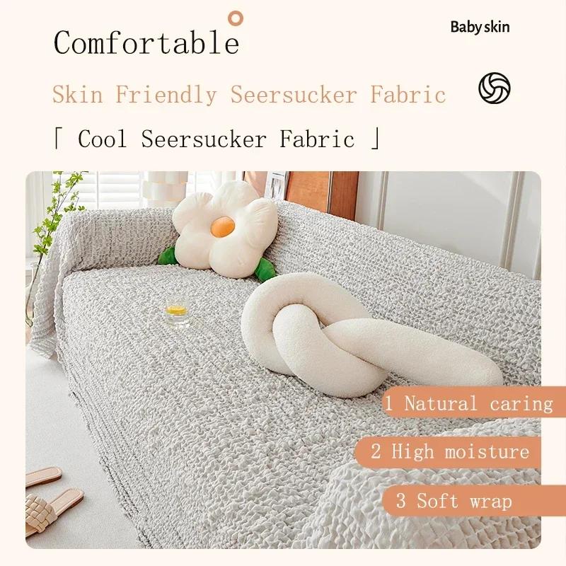 Sofabezug für Wohnzimmer, Sofa-Handtuch, Decke, Couchbezug, Überwurf, Decken, rutschfest, für Sofa, Stuhl, Bett, Heimdekoration