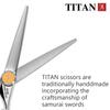 Titan Professional Hair Scissors Thinning Cutting Barber Hair Shears Scissor Hairdressing Scissors 5.5/6.0/6.5/7.0inch 440C