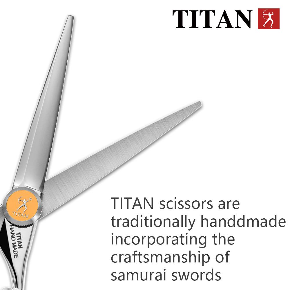 Titan Professional Hair Scissors Thinning Cutting Barber Hair Shears Scissor Hairdressing Scissors 5.5/6.0/6.5/7.0inch 440C