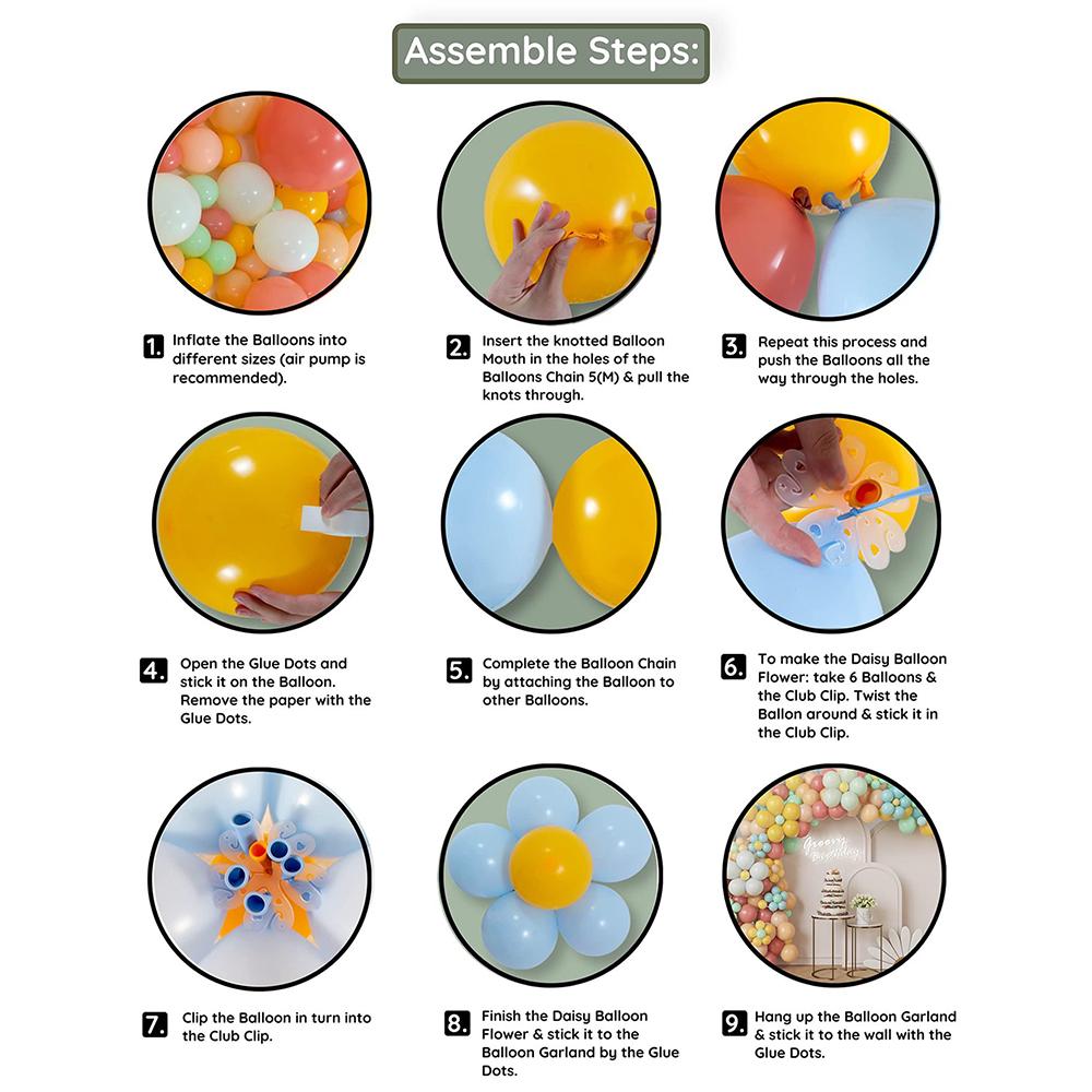 Hochzeitsdekoration, Makronen, Latex-Luftballons, Hochzeits-Party-Ballon, Geburtstags-Party-Dekorationen, bunte Luftbälle für Kinder