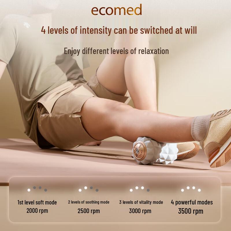 Ecomed Wireless Peanut Fascia Ball Massager