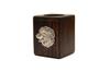 Bernese Mountain Dog, Berner Sennenhund I - Wooden Candle Holder with a Dog, a Unique Souvenir After Losing a Dog, a Handicraft from the Art-Dog Brand