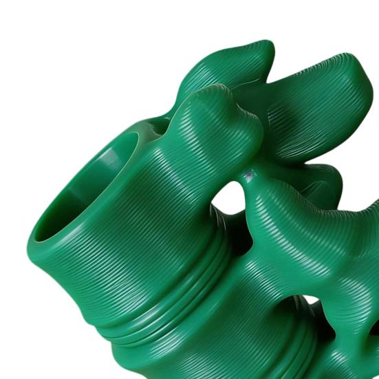 Porte-stylo Colonne Vertébrale Imprimé en 3D, Organisateur de Bureau Style Sombre, Support de Rangement pour Stylos Design Vertèbres Anatomiques pour Accessoires de Bureau Gothiques
