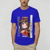 Casual T Shirt Summer Megumin KonoSuba Fashion TShirts Pure Cotton Tee Shirt for Unisex Casual Cheap Print Short Sleeve Clothes