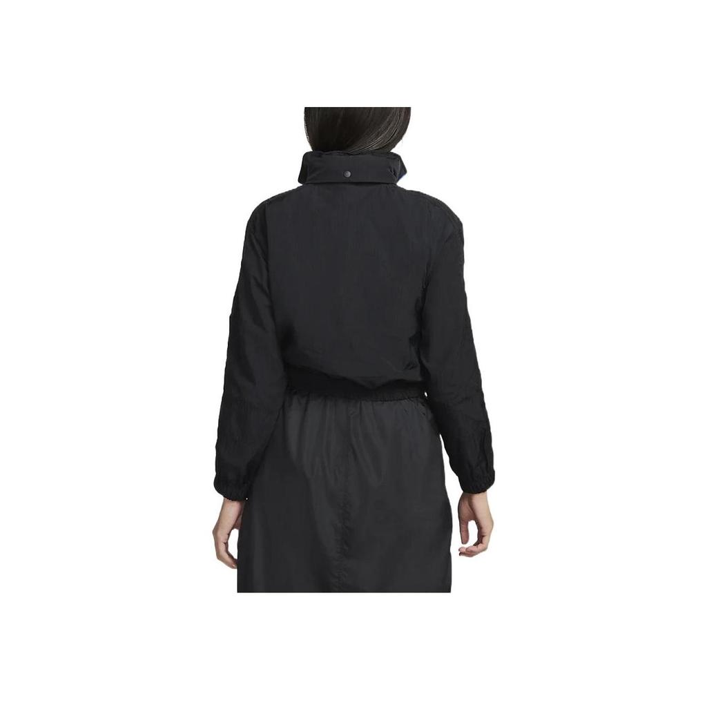 Nike Giacca da Donna con Zip Stampata a Maniche Lunghe con Colletto Primavera/Estate 2023 Giacca Nera DV8035-010