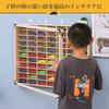JOOHY Miniature Car 5x10 Holds 50 Acrylic Miniature Car Storage Collection Storage Height Width Depth 8cm Case, Compartments, Cars, Wall-Mounted Type,