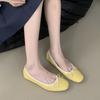Fashion Luxury Female Round Toe Footwear Ballet Flats Shoes For Women Butterfly-Knot Fashion Shallow Ladies Slip On Flats Shoes