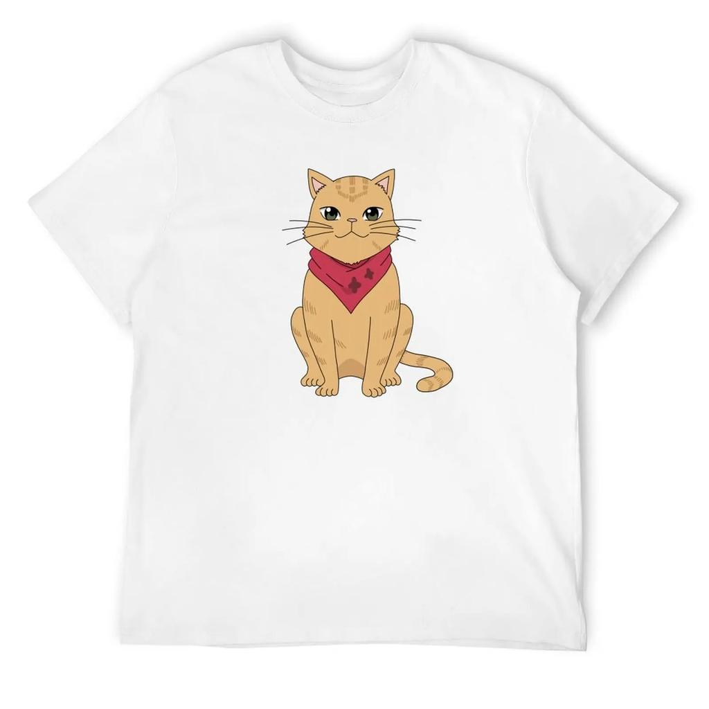 Saiki K Anpu Cat T-Shirt Oversizeds Cheap Stuff Mens Graphic T-Shirts Pack