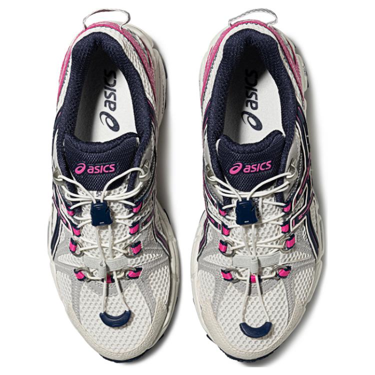 Asics Gel-Kahana 8 Comfortable Durable Breathable Low-Top Casual Trail City Commuting Running Shoes Women sneaker White Pink 1012B634-102