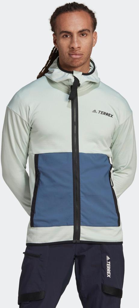 Adidas Terrex Hiking Jacket Tech Fleece Lite Hooded