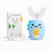 Bestseller Kids U-Shaped Electric Toothbrush USB Charging Soft ABS/Silicone Bristles Tooth-Protecting Multi-Gear 45 Flipback