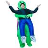 Halloween Alien Inflatable Cloak Costume - Perfect for Horror Festivals & Stage Props