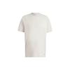 T Shirts Men's Beige Crew Neck Moderate Straight Fit IS7492