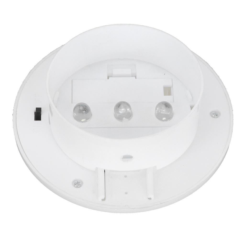 3LED White Solar Fence Light Eaves Lamp White Light Lighting Tool for Outdoor Garden