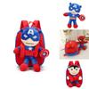 The Avengers Spiderman Captain America Batman Plush Backpack For Kids Durable And Safe