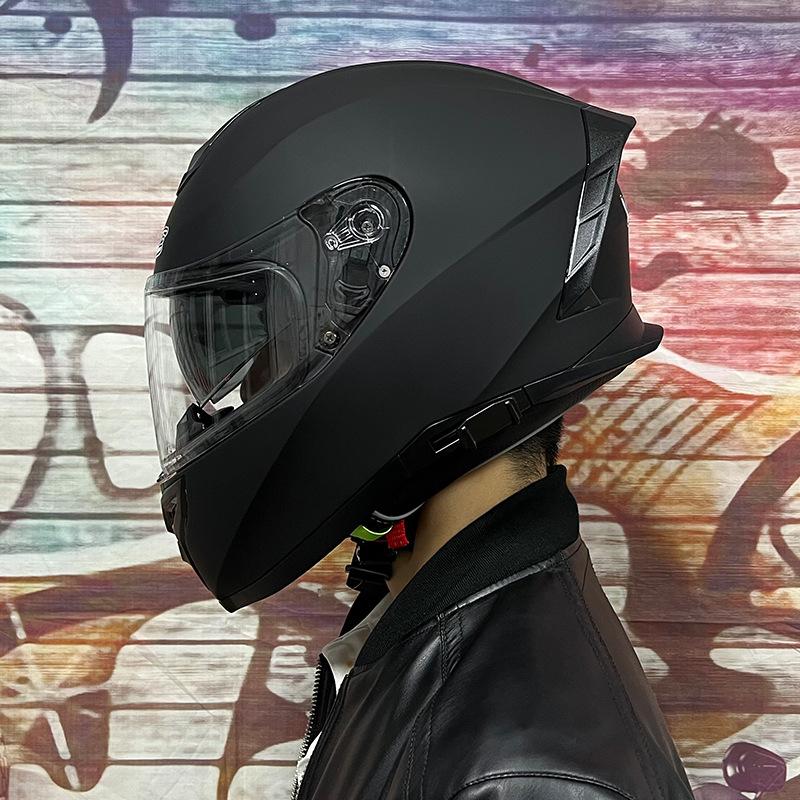 Dual Lens Motorcycle Helmet Motorcycle Travel Helmet Electric Vehicle Adult Safety Helmet