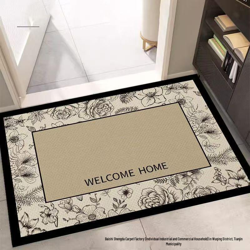 Luxury Absorbent Non-slip Bathroom & Entryway Mat 40x60cm (Crystal Velvet)
