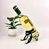 Single Wine Bottle Holder Stand Storage Organizer Statue for
