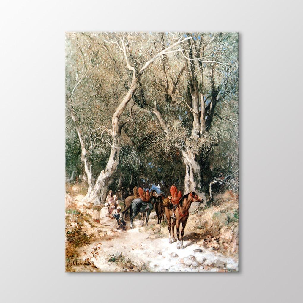 

Разрыв стола алжирских всадников