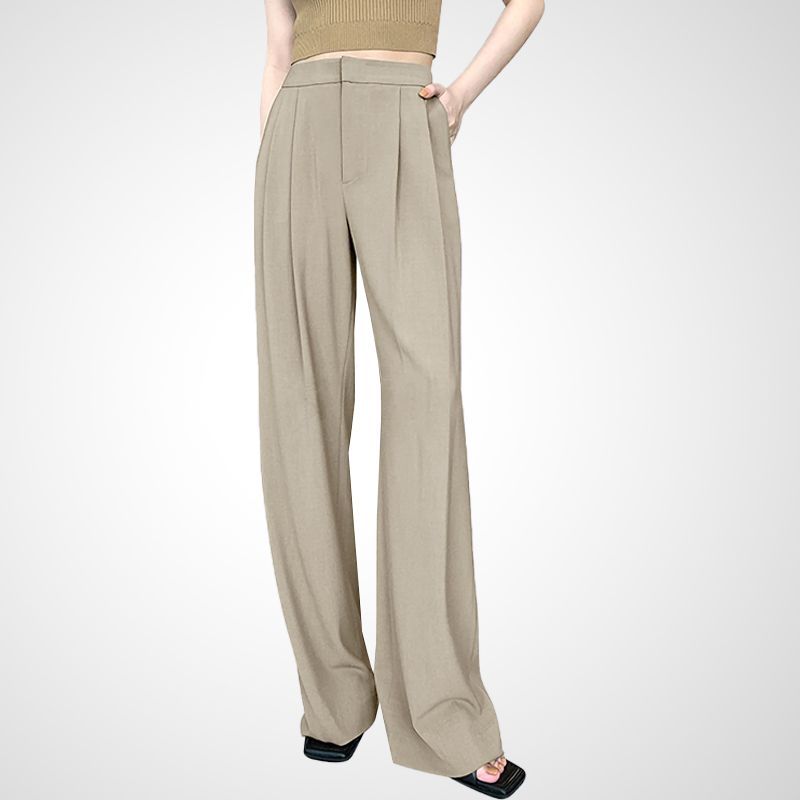 

Новые минималистичные повседневные французские женские брюки слим прямого кроя Picture Color M