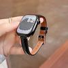 Hochwertiges geöltes Lederarmband für Apple Watch 49 46 45 44 42 41 40mm Mädchen Geschenk für IWatch Vollständige Serienmodelle S11 S10 S9 S8 S7