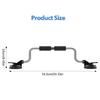 Kayak Suction Cup Holder Universals Kayak Roller Aluminum Alloy Kayak Carriers Canoes Load Assist Rack Easy to Use
