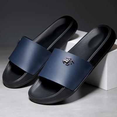 Fashion Men Fashion Soft Sole Eva Indoor Slides Thick Platform Bathroom Home Slippers Woman Sandals 2024 Summer Non-Slip Flip Flops