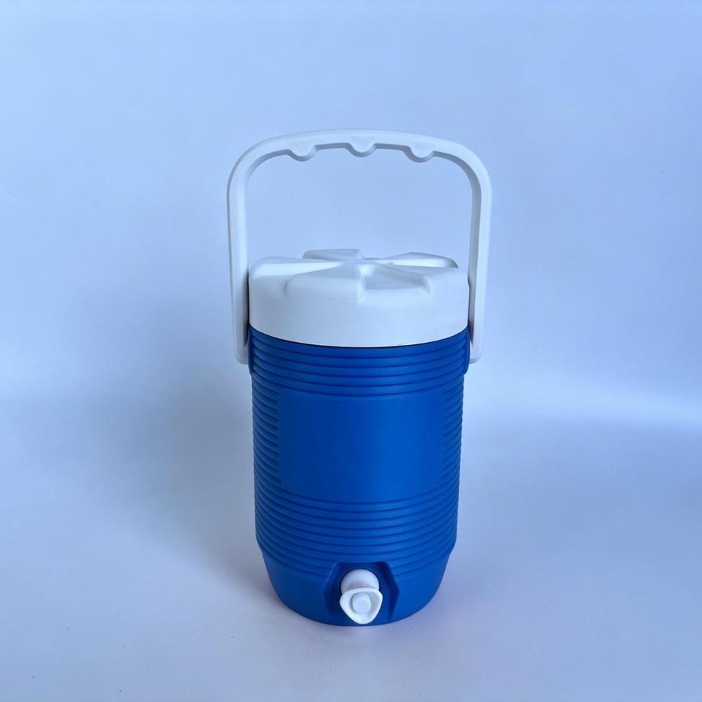 TOPRIXEL 3D-Printed Multi-Color Insulated Beverage Bucket with Faucet - Portable and Logo-Optional