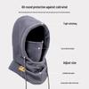 Unisex Windproof Neck Gaiter & Hat: Winter Warmth for Biking, Skiing, and Cycling