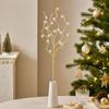 Five-Pointed Star Christmas Tree Ornament Pick for Holiday Scene Decoration and Festive Party Setup