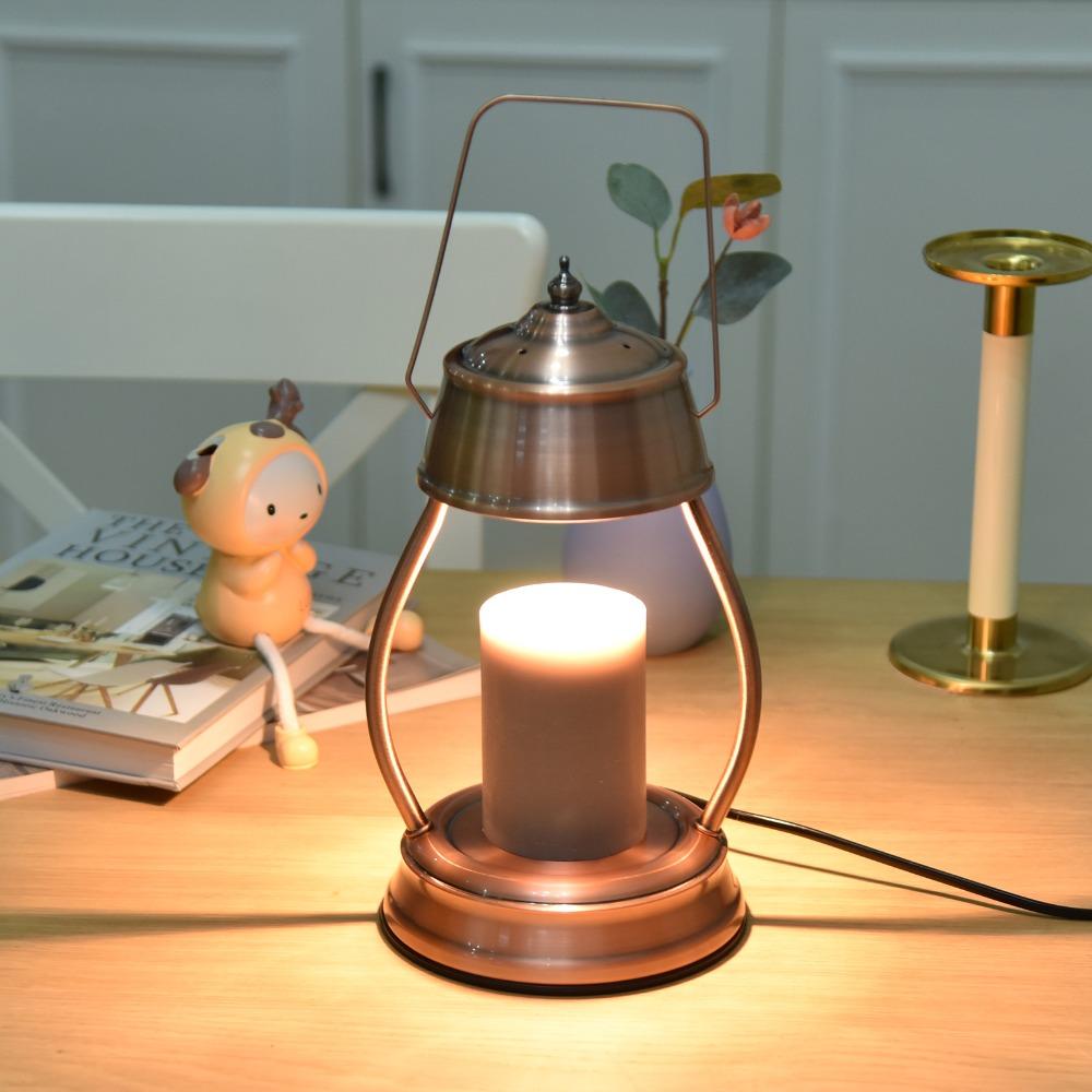 Dimmable Electric Candle Lamp Adjustable Brightness Wax Warmer Lamp Bedroom Decor