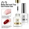 24 Colors Gel Nail Polish Set UV LED Soak Off Gel Kit 8ML Each Full Color Series Long Lasting