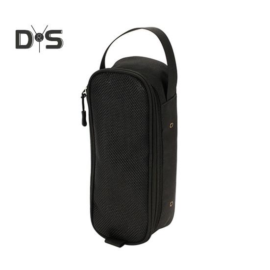 

Сумка для хранения столовых приборов на открытом воздухе со съемной дренажной сеткой, водонепроницаемая, портативная, для путешествий, кемпинга, пикника, палочек для еды, вилок, ложек, органайзеров, сумок для переноски чёрный