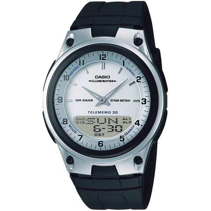 [Casio] Watch Casio Collection AW-80-7AJH Men s Black White (50m Water Resistance)