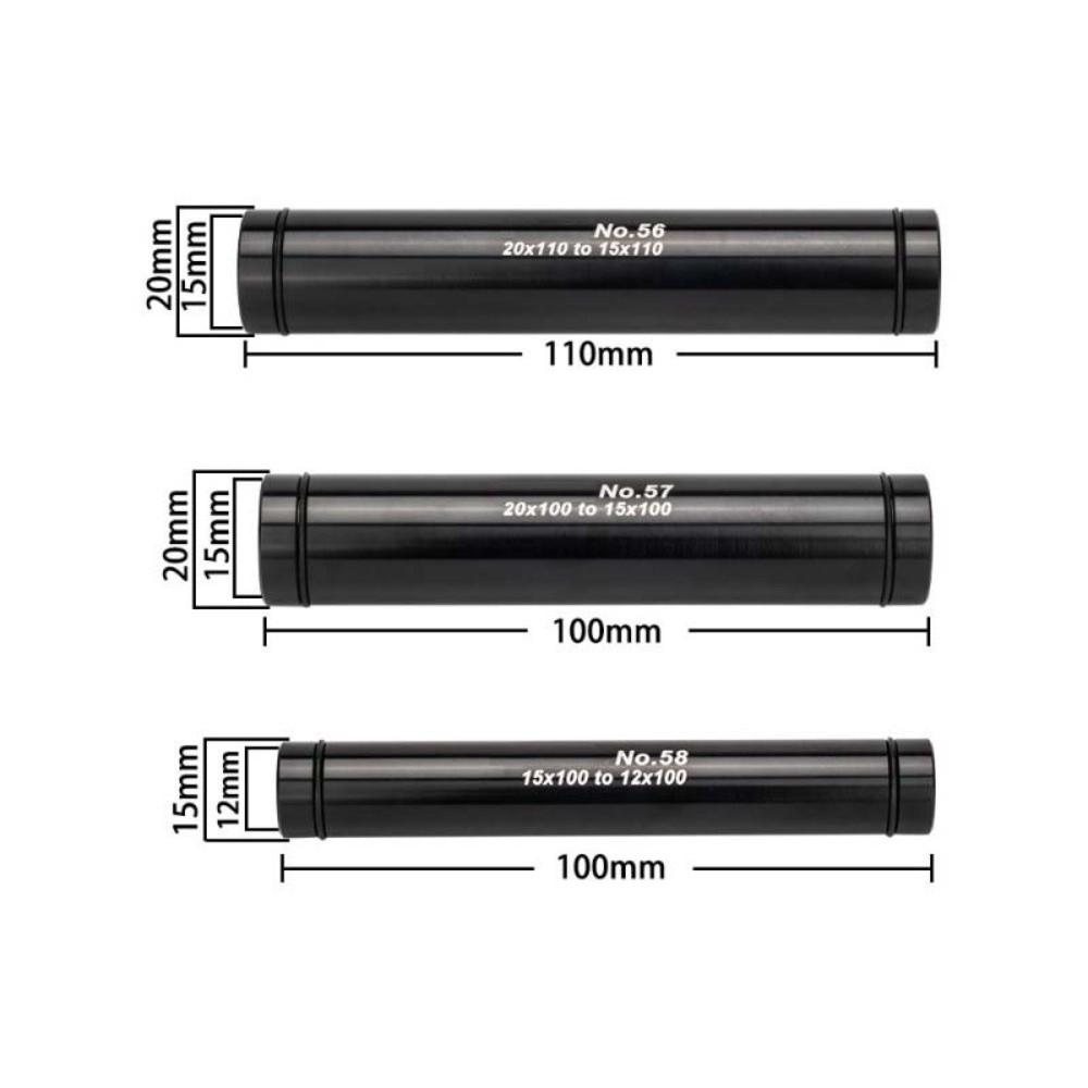 Aluminium Alloy Front Fork Barrel Shaft Black Mountain Bike Front Hubs  Bicycle Accessories