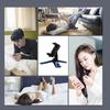 Foldable Portable Cell Phones Holder Mount for Smartphones Stable Adjustable Arm ABS Stand Perfect for Teaching Streaming