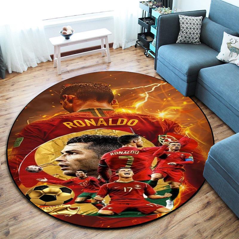 Cristiano Ronaldo Trophy Glory Carpet Doormat Home Decor Dormitory Decoration Office Chair Cushion Protective Pad